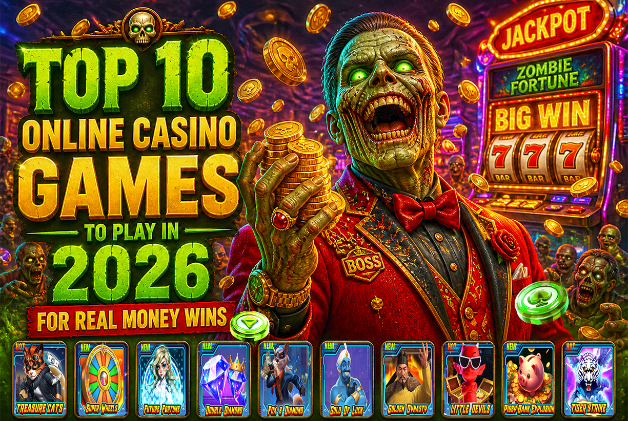 Top 10 Online Casino Games to Play in 2026 for Real Money Wins
